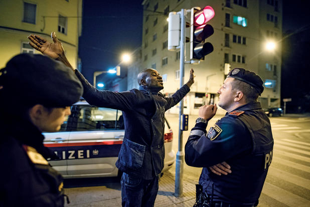 Mit der Polizei auf Streife in Graz