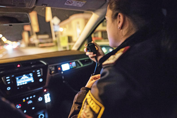 Mit der Polizei auf Streife in Graz