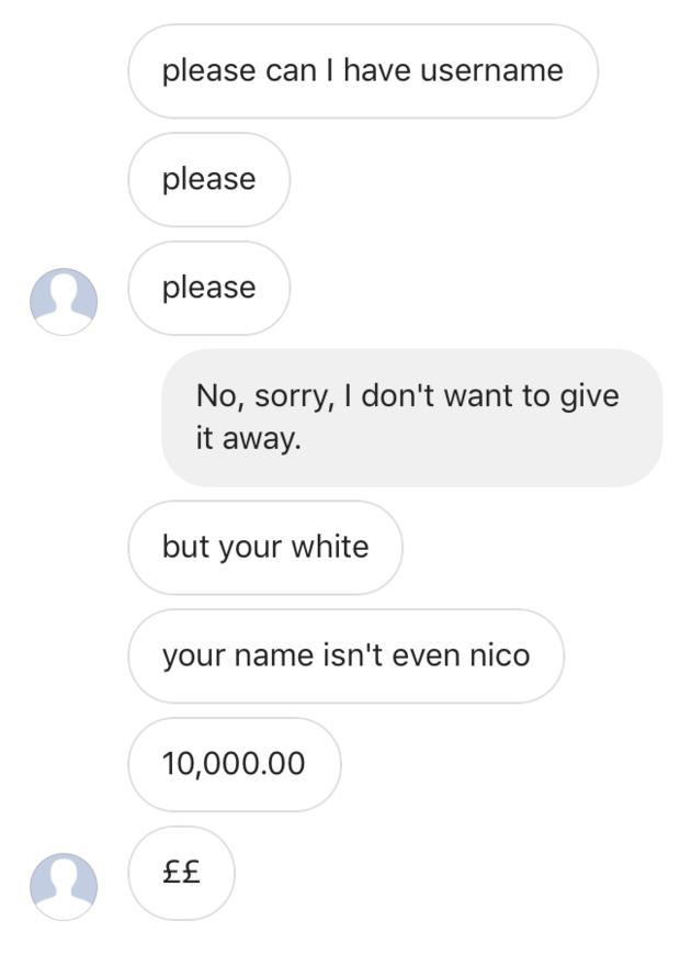 @nico - Can I have your Instagram Name